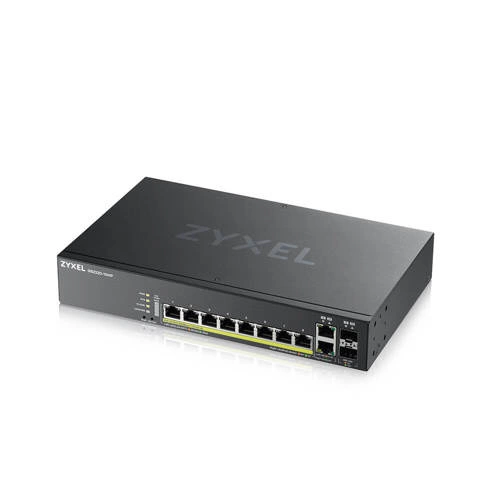 Interruttore Zyxel GS2220-10HP-EU0101F 8x 1Gb 2x RJ-45/SFP combo ports 180W PoE+