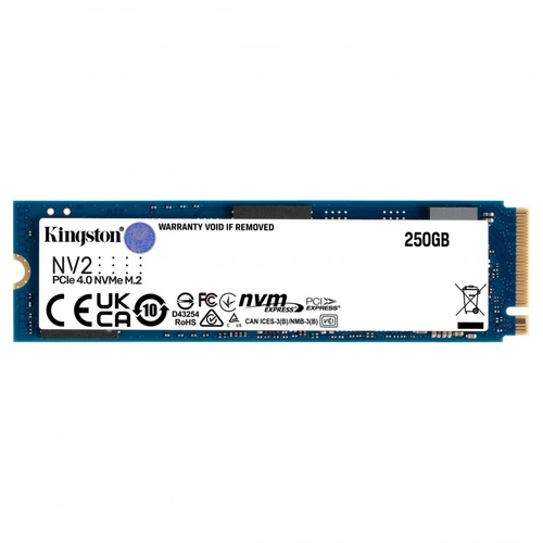 SSD Kingston NV2 250GB M.2 NVMe 4.0 | SNV2S/250G