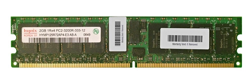 Memoria RAM 1x 2GB Hynix ECC REGISTERED DDR2 400MHz PC2-3200 RDIMM | HYMP125R72AP4-E3