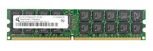 Memoria RAM 1x 2GB QIMONDA ECC REGISTERED DDR2 667MHz PC2-5300 RDIMM | HYS72T256220HP-3S-A