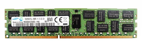 Memoria RAM 1x 16GB Samsung ECC REGISTERED DDR3 1600MHz PC3-12800 RDIMM | M393B2G70EB0-YK0
