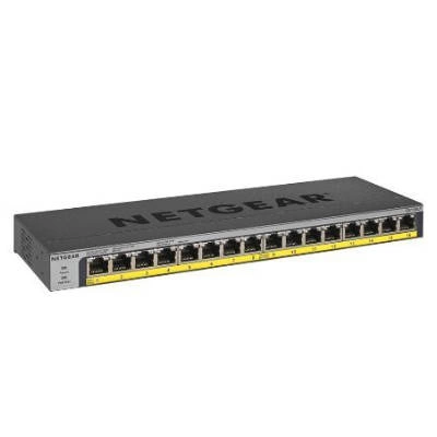 Switch Netgear GS116LP-100EUS 16x 10/100/1000 76 W PoE+