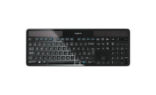 Tastiera Senza fili Logitech Wireless Solar Keyboard K750 QWERTZ