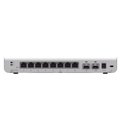 Interruttore Netgear GC110-100PES 8x 1Gb 2x SFP