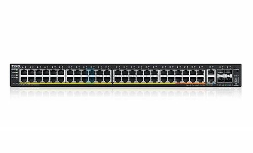 Interruttore Zyxel XGS2220-54HP-EU0101F 2x 10Gb | 48x 1Gb 4x SFP+ 600W PoE+ / PoE++
