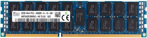 Memoria RAM 1x 32GB Hynix ECC REGISTERED DDR3 1333MHz PC3-10600 RDIMM | HMT84GR7BMR4C-H9