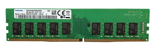 Memoria RAM 1x 8GB Samsung ECC UNBUFFERED DDR4 2400MHz PC4-19200 UDIMM | M391A1G43EB1-CRC