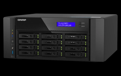 Server NAS QNAP TS-h1290FX-7232P-64G 13x SSD SATA, U.2 NVMe 64GB RAM