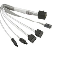 Supermicro Cavo Mini SAS HD to 4 SATA, ​​0.2m | CBL-SAST-0664