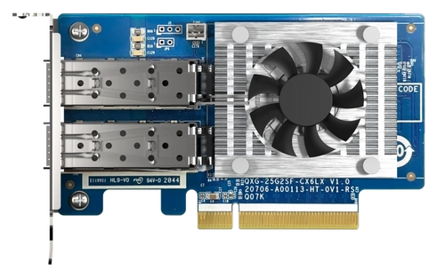 Network Card QNAP QXG-25G2SF-CX6 2x SFP28 25Gbps