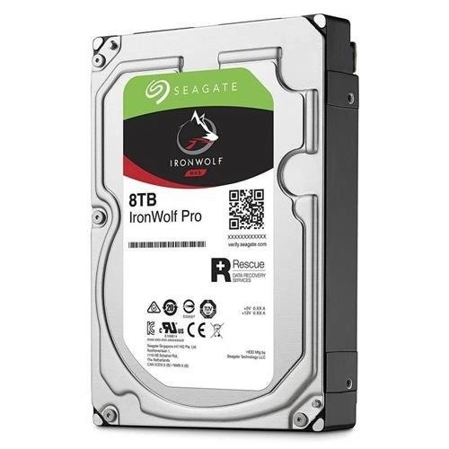 Disco rigido Seagate IronWolf PRO 3.5'' HDD 8TB 7200RPM SATA 6Gb/s 256MB | ST8000NE001