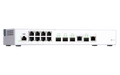 Interruttore QNAP QSW-M408-2C 8x 1Gb 2x SFP+ 2x RJ-45/SFP+