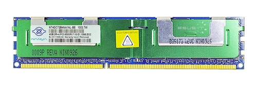 Memoria RAM 1x 4GB Nanya ECC REGISTERED DDR3 1333MHz PC3-10600 RDIMM | NT4GC72B4PB0NL-CG