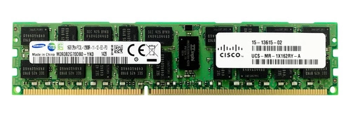 Memoria RAM 1x 16GB Samsung ECC REGISTERED DDR3 1600MHz PC3-12800 RDIMM | M393B2G70DB0-YK0