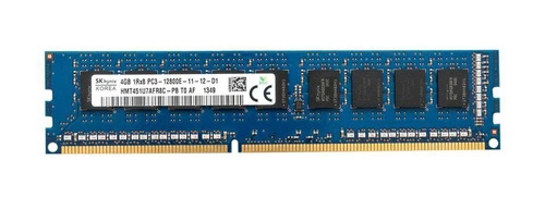 Memoria RAM 1x 4GB Hynix ECC UNBUFFERED DDR3 1600MHz PC3-12800 UDIMM | HMT451U7AFR8C-PB