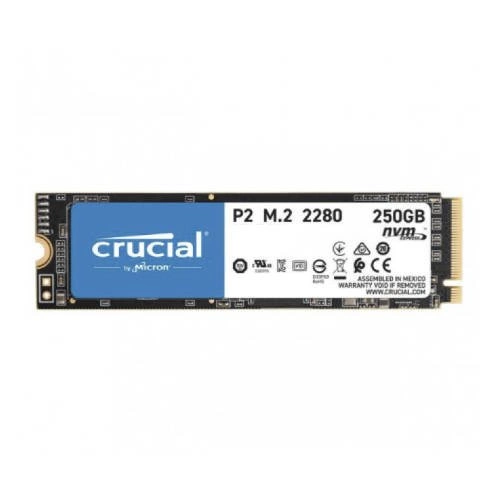 SSD Crucial P2 250GB M.2 NVMe PCIe Gen3x4 | CT250P2SSD8