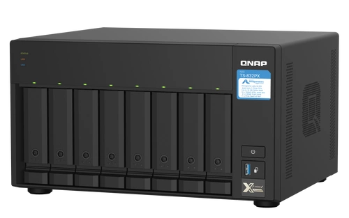 Server NAS QNAP TS-832PX-4G 8x SSD | HDD SATA 4GB RAM