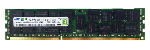 Memoria RAM 1x 16GB Samsung ECC REGISTERED DDR3 2Rx4 1600MHz PC3-12800 RDIMM | M393B2G70BH0-CK0