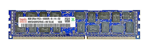 Memoria RAM 1x 8GB Hynix ECC REGISTERED DDR3 1333MHz PC3-10600 RDIMM | HMT31GR7CFR4C-H9