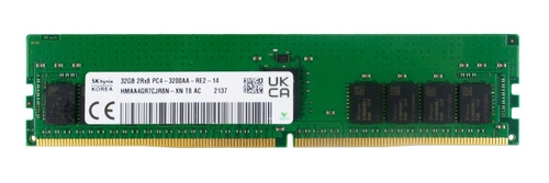 Memoria RAM 1x 32GB Hynix ECC REGISTERED DDR4 2Rx8 3200MHz PC4-25600 RDIMM | HMAA4GR7DJR8N-XN