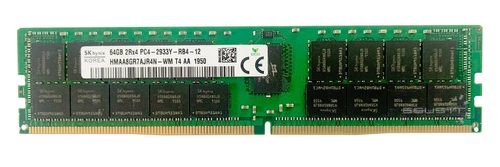 Memoria RAM 1x 64GB Hynix ECC REGISTERED DDR4 2Rx4 2933MHz PC4-23400 RDIMM | HMAA8GR7AJR4N-WM
