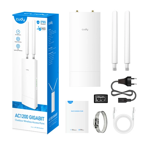 Access Point (Punto di accesso) Cudy AP1300 OUTDOOR 2.4 GHz | 5 GHz 867 Mbps 802.11 a/b/g/n/ac