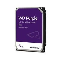 Disco rigido Western Digital PURPLE 3.5'' HDD 8TB 7200RPM SATA 6Gb/s 256MB | WD82PURZ