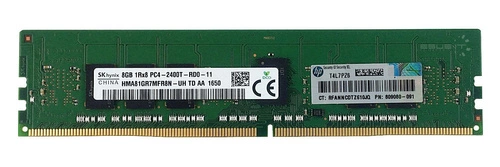 Memoria RAM 1x 8GB Hynix ECC REGISTERED DDR4 1Rx8 2400MHz PC4-19200 RDIMM | HMA81GR7MFR8N-UH