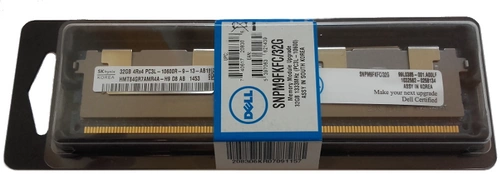 Memoria RAM 1x 32GB DELL PowerEdge & Precision Workstation DDR3 1333MHz ECC LOAD REDUCED DIMM | DELL P/N: SNPM9FKFC/32GB | A6222874