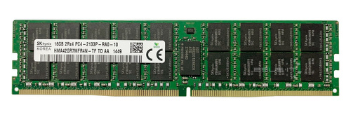 Memoria RAM 1x 16GB Hynix ECC REGISTERED DDR4 2133MHz PC4-17000 RDIMM | HMA42GR7MFR4N-TF