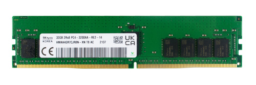 Memoria RAM 1x 32GB Hynix ECC REGISTERED DDR4 2Rx8 3200MHz PC4-25600 RDIMM | HMAA4GR7CJR8N-XN