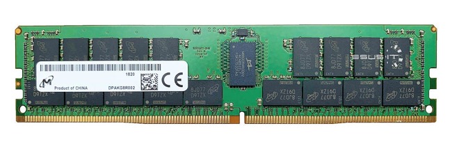 Memoria RAM 1x 32GB Micron ECC REGISTERED DDR4 2Rx4 2400MHz PC4-19200 RDIMM | MTA36ADS4G72PZ-2G3
