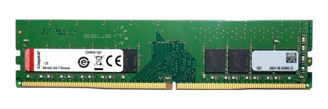 Memoria RAM 1x 8GB Kingston ECC UNBUFFERED DDR4 1Rx8 2400MHz PC4-19200 UDIMM | KSM24ES8/8ME